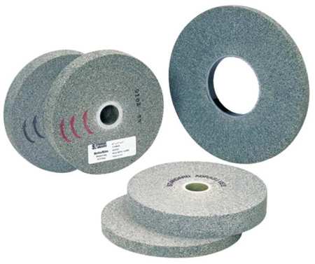 STANDARD ABRASIVES Convolute Wheel, 6 Dia. x 1W x 1in. Arbor 854193