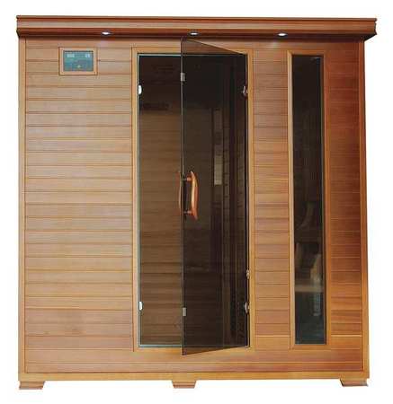 RADIANT Sauna, Std, 6 ppl, Carbon Heater, Cedar BSA1323