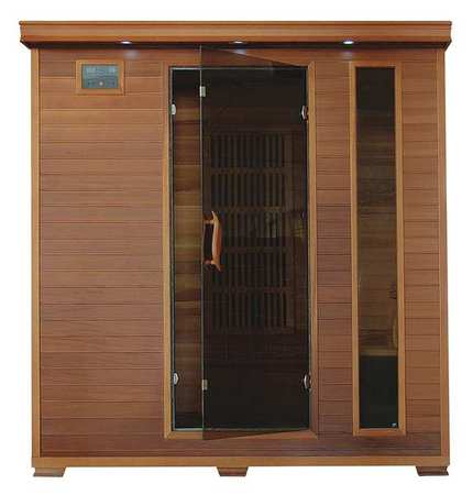 RADIANT Sauna, Std, 4 ppl, Carbon Heater, Cedar BSA1318