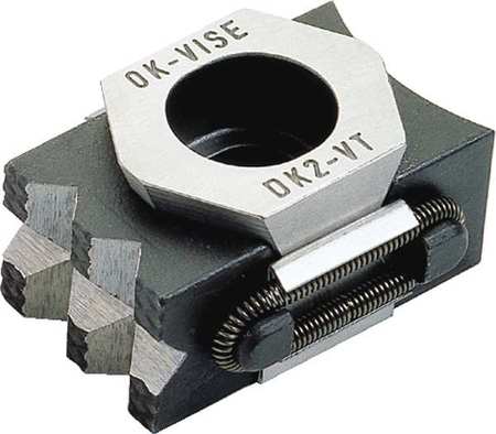 MITEE-BITE PRODUCTS Vise Clamp, Machinable, 5/16-18 x 3/4in BK2-VTS+3