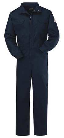VF IMAGEWEAR Flame Resistant Coverall, Navy Blue, L CLB2NV RG 40