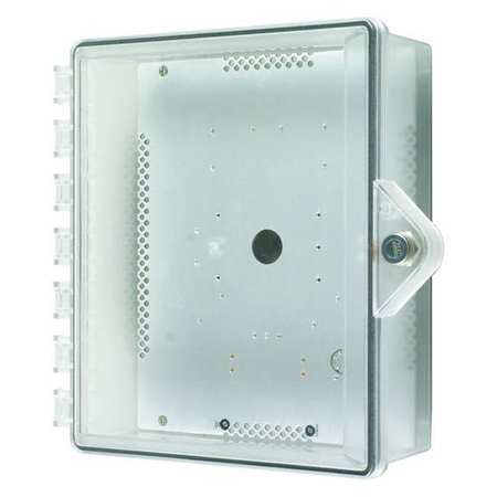 Safety Technology International Heated Polycarbonate Enclosure-Key Lock STI-7520-HTR