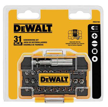 Dewalt 31-Pc. IMPACT READY(R) Extra Small ToughCase(R) Screwdriving Set DWAX100IR