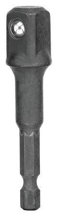 Dewalt Socket Adapter, 1/4 Hex to 1/2 Sq. (25 Pack) DW2547IRB