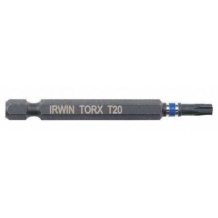 Irwin Insert Bit, 1/4", Torx, T20 1837512