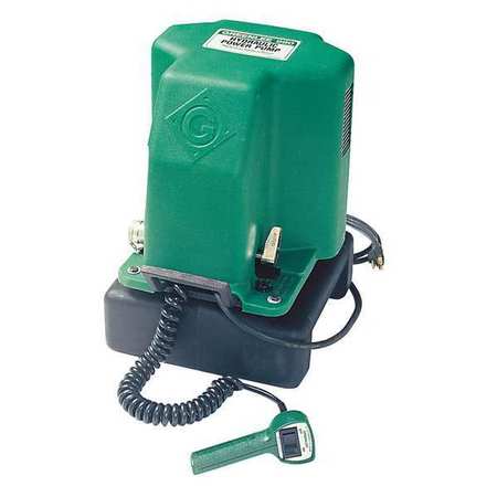 GREENLEE Pump, Hyd Power W/Pendent Switch 980-22PS