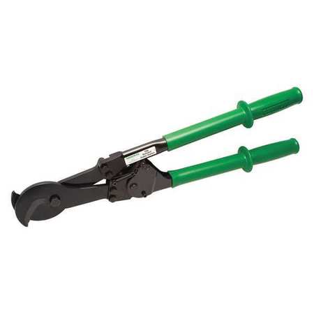 GREENLEE Heavy Duty Cable Cuter, Ratchet Action, 12 lbs. Weight 756