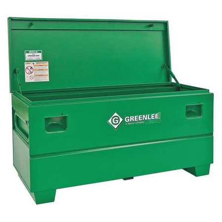 GREENLEE Storage Box, Green, 32 in W x 19 in D x 14 in H 1332
