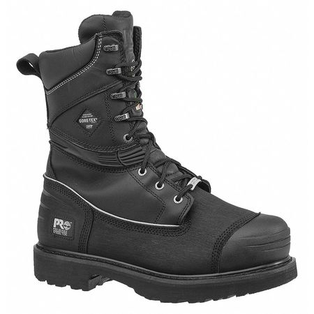 TIMBERLAND PRO Size 11 Men's Miner Boot Steel Work Boot, Black 53531