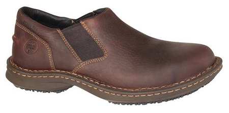 TIMBERLAND PRO Work Shoes, Slip On, Steel, Mns, 8W, Brn, PR 86509