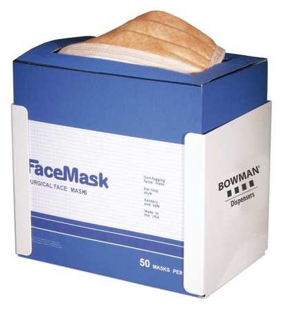 Bowman Dispensers Face Mask Dispenser, 6 in. H FB-040