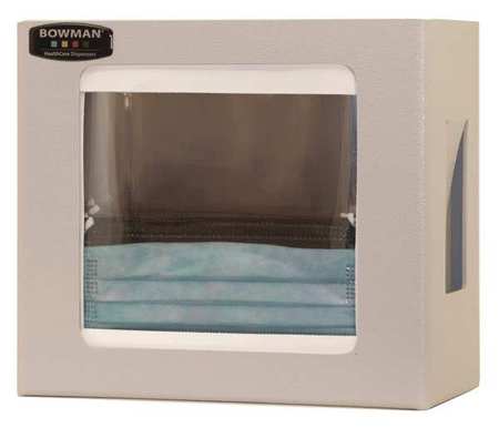 BOWMAN DISPENSERS Face Mask Dispenser, 8-5/8 in. H FM200-0212