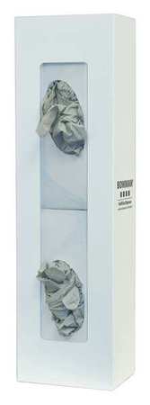 BOWMAN DISPENSERS Glove Box Dispenser, PC Steel, 20-3/64in H GB-067