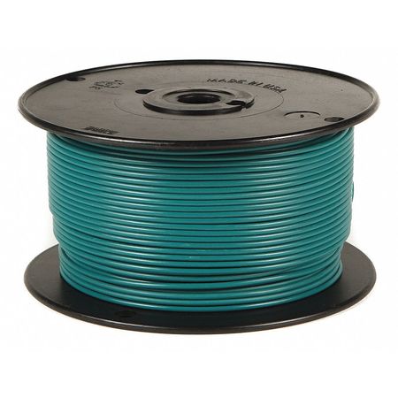 GROTE 12 AWG 1 Conductor Stranded Primary Wire 100 ft. GN, Color: Green 87-6006