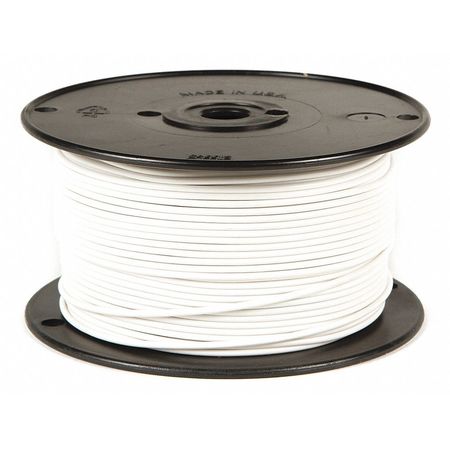 GROTE 10 AWG 1 Conductor Stranded Primary Wire 100 ft. WT, Color: White 87-5007