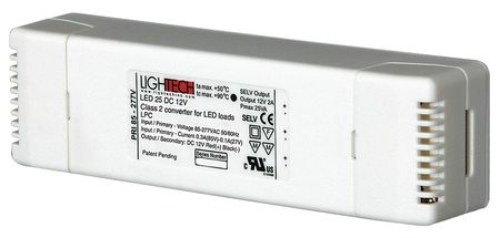 Current LED Driver, 120-277 V, 25 W, 12 V GELD25DMV12TB