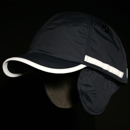 Surflex Bump Cap, Short Brim Baseball, Inner ABS Polymer, Outer Nylon, Hook-and-Loop Suspension, Navy SCARAP2NVY