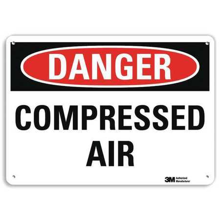 LYLE Danger Sign, 10" W, 7" H, 0.040" Thickness, U3-1184-NA_10x7 U3-1184-NA_10x7