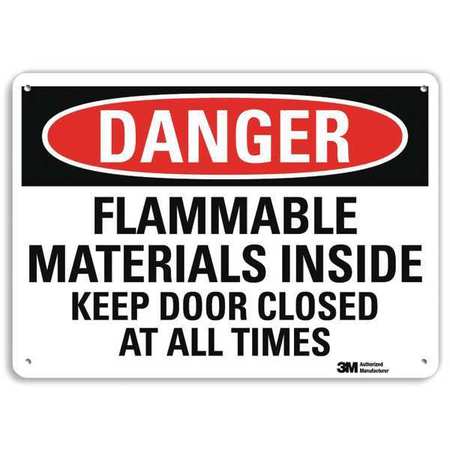 LYLE Danger Sign, 10" W, 7" H, 0.040" Thickness, U3-1499-NA_10x7 U3-1499-NA_10x7