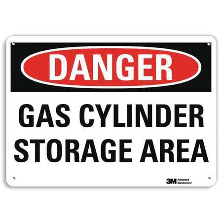 Lyle Danger Sign, 10 in H, 14 in W, Plastic, Horizontal Rectangle, English, U3-1528-NP_14X10 U3-1528-NP_14X10