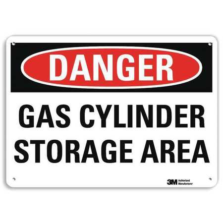 LYLE Danger Sign, 4 Hole Mount, 10in W x 7in H, U3-1528-RA_10X7 U3-1528-RA_10X7