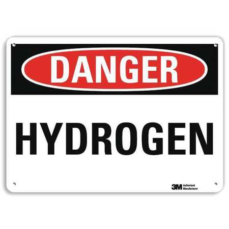 LYLE Danger Sign, 10 in H, 14 in W, Horizontal Rectangle, English, U3-1666-NA_14x10 U3-1666-NA_14x10