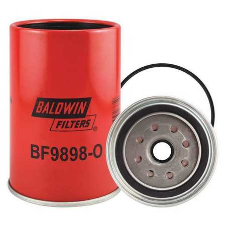 BALDWIN FILTERS Fuel Filter, Spin-On, 6-5/16 in.H BF9898-O