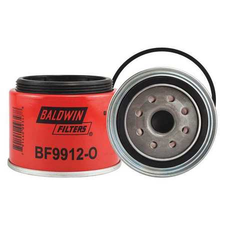 Baldwin Filters Fuel Filter, Spin-On, 4-5/16 in.L BF9912-O