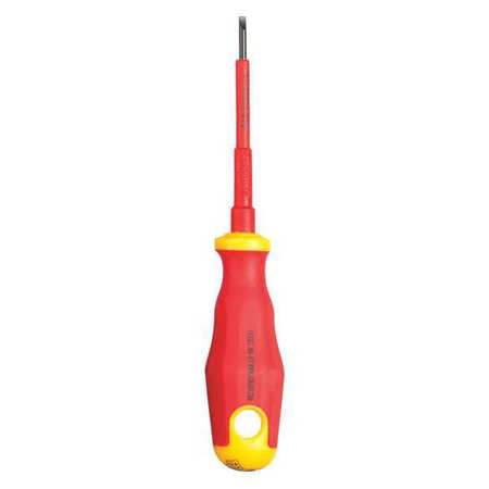 JONARD TOOLS Insulated Screwdriver 3/32 in Round INS-475