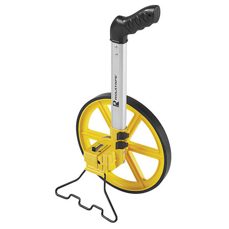 Rolatape Measuring Wheel, Single, 2.5 ft., Yellow RT300