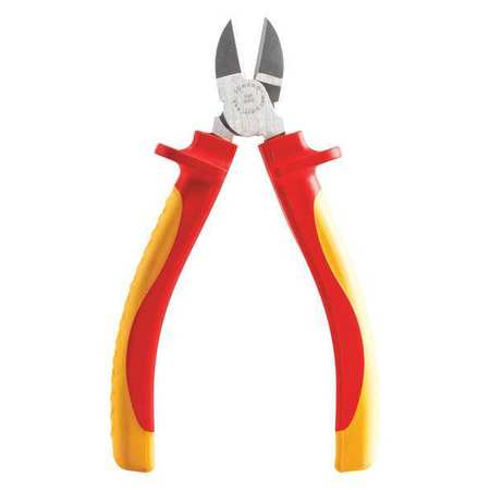 JONARD TOOLS 6 1/4 in Diagonal Cutting Plier Flush Cut Insulated INP-3062