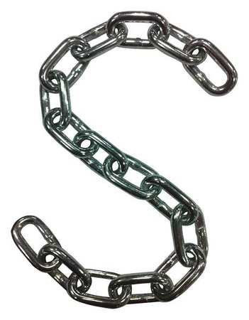 DAYTON Coil Chain, Trade 5/0,100 ft. L, 925 lb. 34RZ88