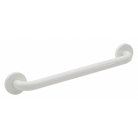 WINGITS 36" L, Polyester Painted, Stainless Steel, Premium Grab Bar, Polyester Painted WGB5YS36WH