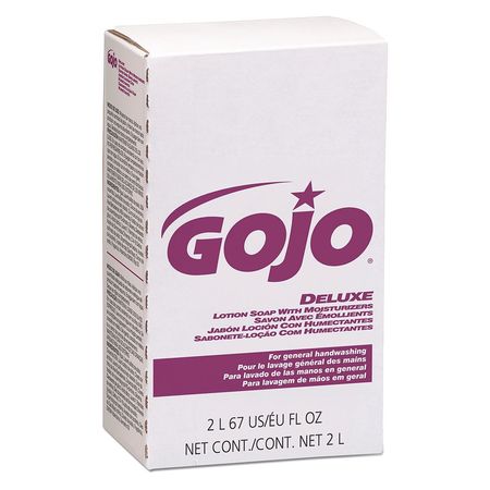 Gojo 2000 ml Liquid Hand Soap Refill Dispenser Refill, 4 PK 2217-04