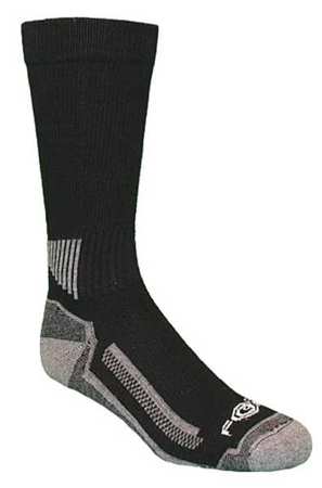 Carhartt Work Socks, Mens, L, Black, PK3 A422-3B