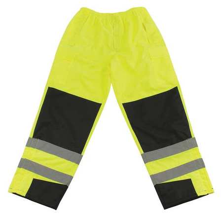 PIP High Visibility Pants, 48 in., Lime/Yellow 318-1771-LY/XL