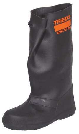 Treds Overboots Ovrboots, XL, Fits Size 15 to 16, Molded, PR 17853