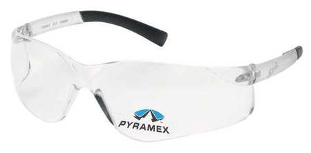 Pyramex Bifocal Safety Reading Glasses, Wraparound Scratch-Resistant S2510R25