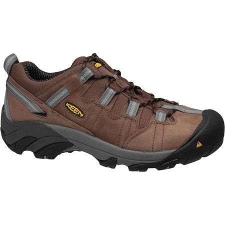 Keen Size 15 Men's Hiker Shoe Steel Work Shoe, Brown 1007012 | Zoro