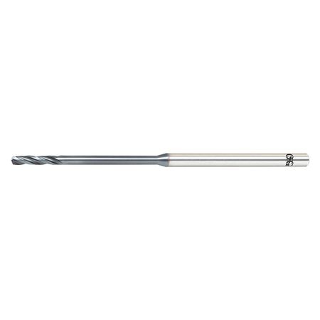 OSG Micro Drill, 0.0472, Carbide, 8.00mm Flute 8569012