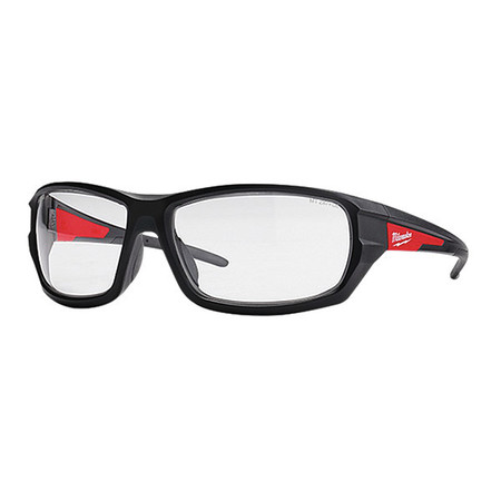 MILWAUKEE TOOL Safety Glasses, Wraparound Clear Polycarbonate Lens, Anti-Fog, Scratch-Resistant, 12PK 48-73-2021X12