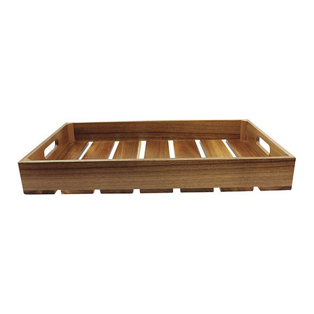 Tablecraft Gastro Serving/Display Crate, Acacia, 1:1 CRATE11