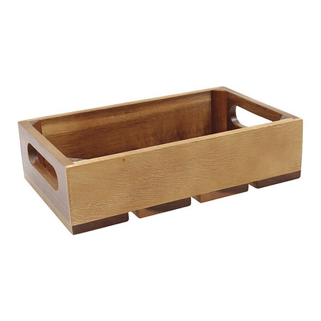 Tablecraft Gastro Serving/Display Crate, Acacia, 1:4 CRATE14