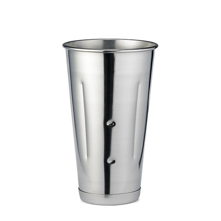 TABLECRAFT Malt Cup, Stainless Steel, 30 OZ 64E