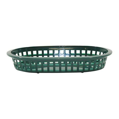 TABLECRAFT Oval Platter Basket, 9.25"X6"X1.5", PK12 1073FG