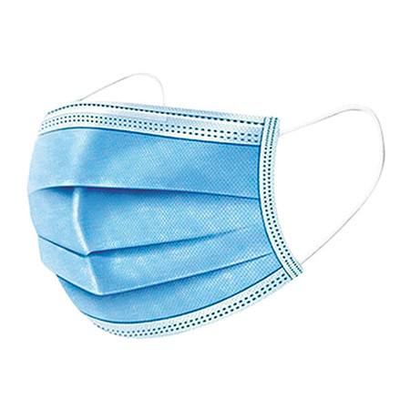 Propac Healthcare Face Mask, 3-Ply, Ear Loop, PK50 D8012