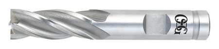 OSG HSS End Mill, 1/4in.dia., 5/8in.Cut L 5740500