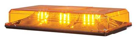 Federal Signal LED Mini-Lightbar, Perm Mount, 15in, Amber 454101HL-02
