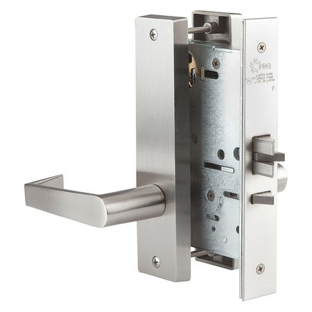 ZORO SELECT Mortise Lockset, Lever, MR, MR Escutcheon, Entrance, Mech. MR116PJEJ630RHCLDSCC