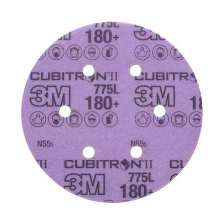 3M CUBITRON Hook-and-Loop Sanding Disc, Coated, 6"dia. 7100046324